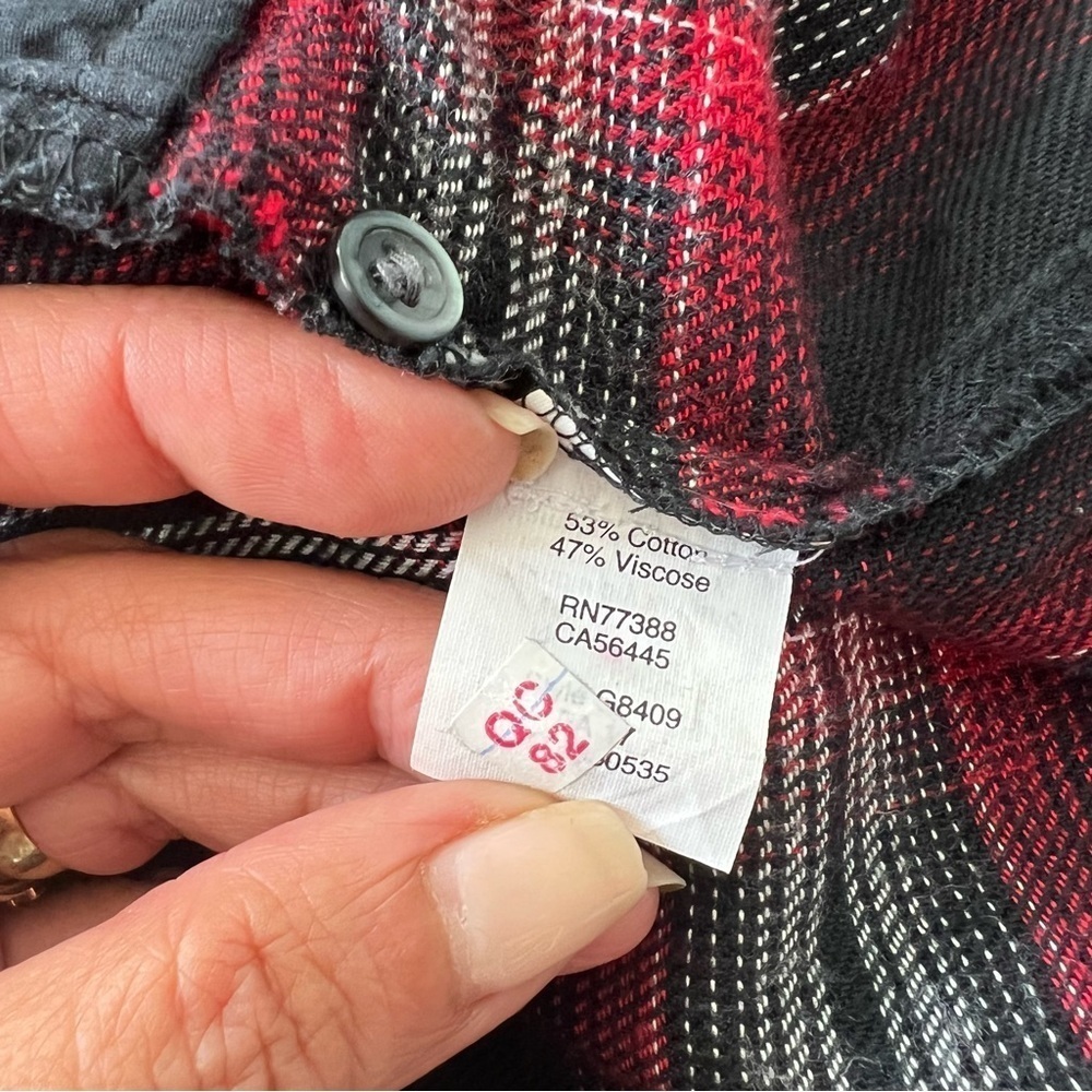 Madewell Courier Shirt Dress M Plaid Pockets Mini - Picture 11 of 14